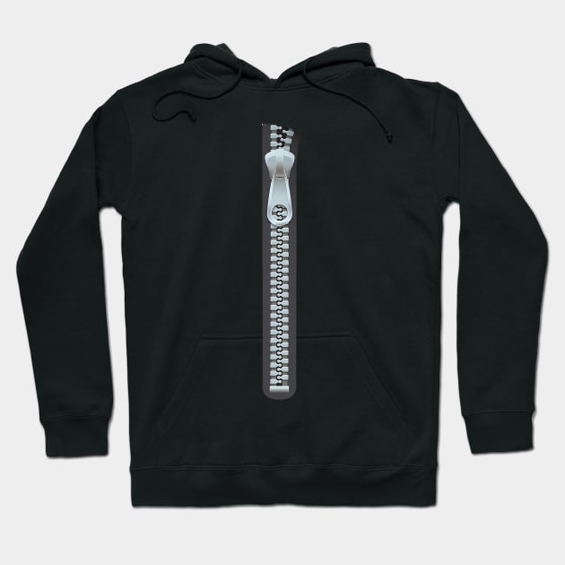 BIG ZIPPER Hoodie by WinstonsSpaceJunk